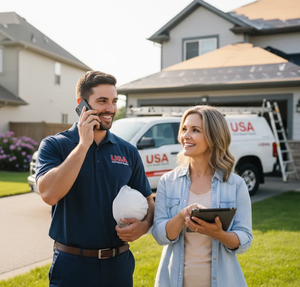 USA Roof Repair Experts customer support in Jersey Village
